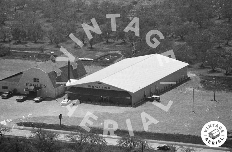 FOE Bowling Club - Vintage Aerial (newer photo)